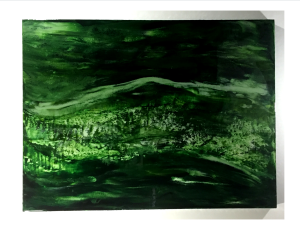 Greenway 36"x48" Acrylic / Resin Wood Panel