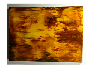 Molten 36"x48" Acrylic / Resin Wood Panel