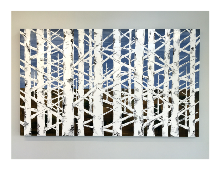 Forest 36" x 60" Acrylic on Wood Panel SOLD